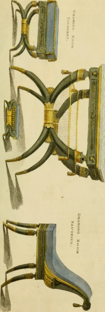 An illustration from The Repository of arts, literature, commerce, manufactures, fashions and politics, 1809, leaf 498