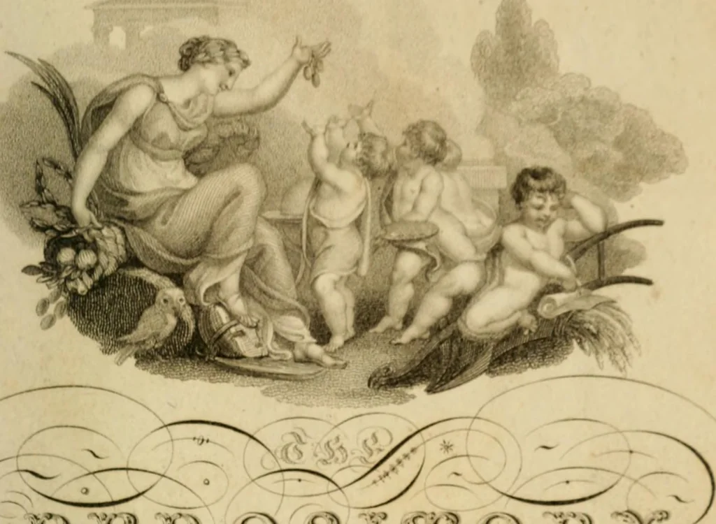 An illustration from The Repository of arts, literature, commerce, manufactures, fashions and politics, 1809, leaf 8