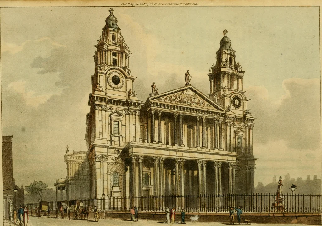 An illustration from The Repository of arts, literature, commerce, manufactures, fashions and politics, 1809, leaf 275