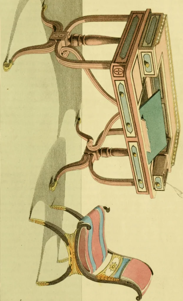 An illustration from The Repository of arts, literature, commerce, manufactures, fashions and politics, 1809, leaf 296