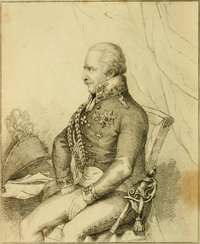 An illustration from The Repository of arts, literature, commerce, manufactures, fashions and politics, 1809, leaf 371