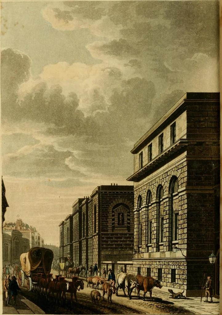 An illustration from The Repository of arts, literature, commerce, manufactures, fashions and politics, 1809, leaf 431