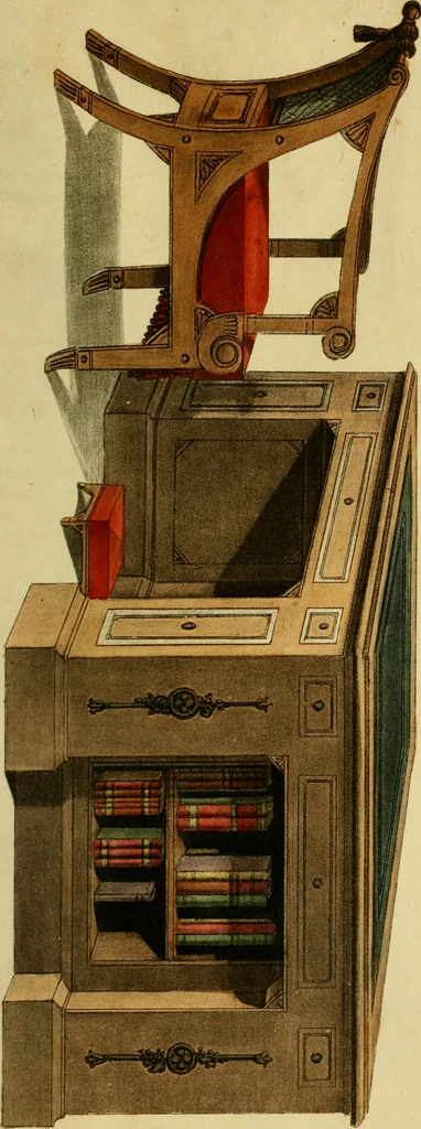 An illustration from The Repository of arts, literature, commerce, manufactures, fashions and politics, 1809, leaf 71