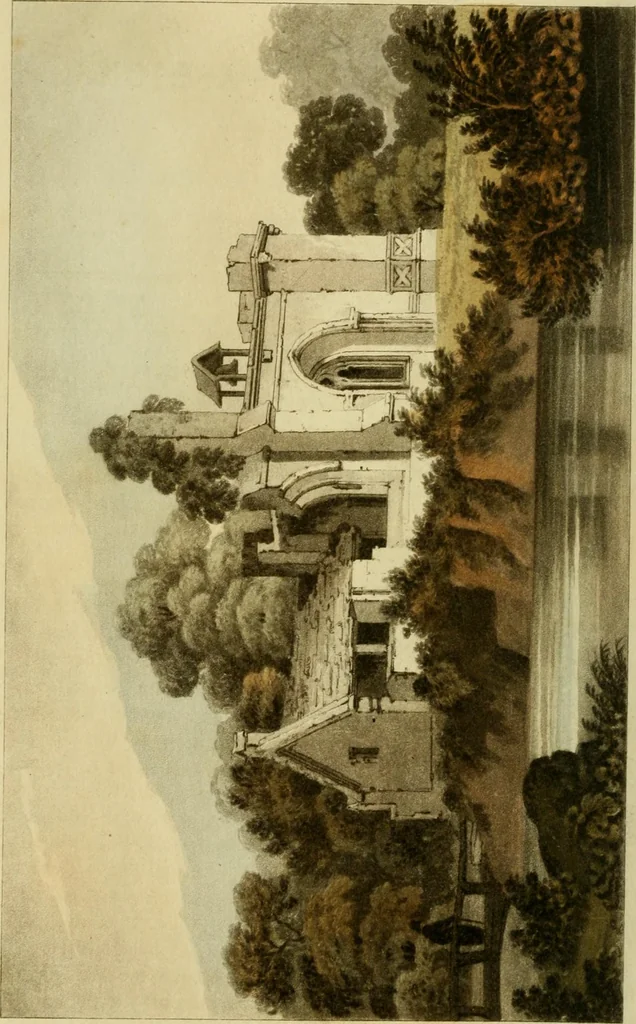 An illustration from The Repository of arts, literature, commerce, manufactures, fashions and politics, 1809, leaf 11