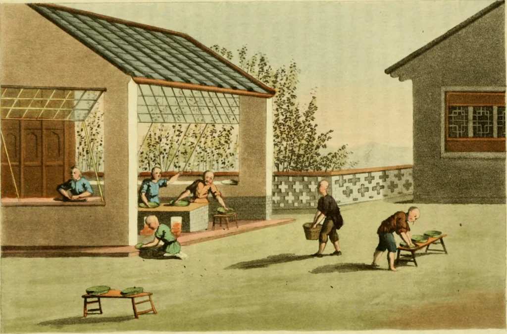 An illustration from The Repository of arts, literature, commerce, manufactures, fashions and politics, 1809, leaf 206