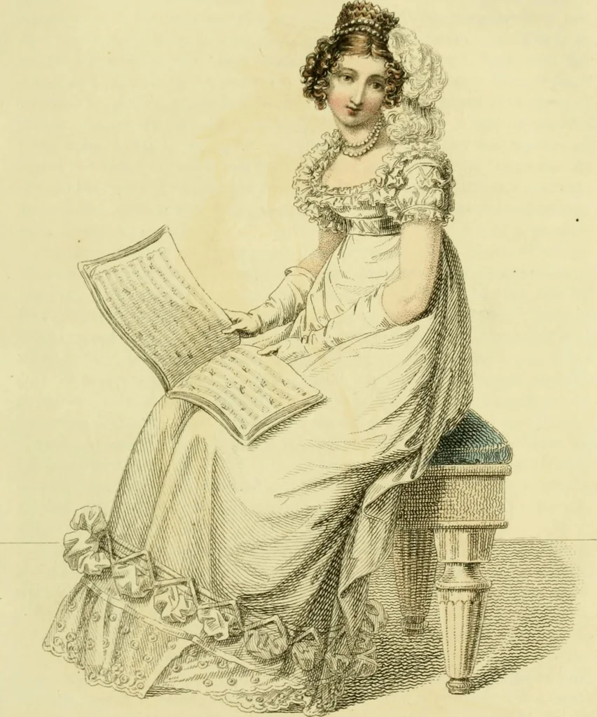 An illustration from The Repository of arts, literature, commerce, manufactures, fashions and politics, 1809, leaf 310