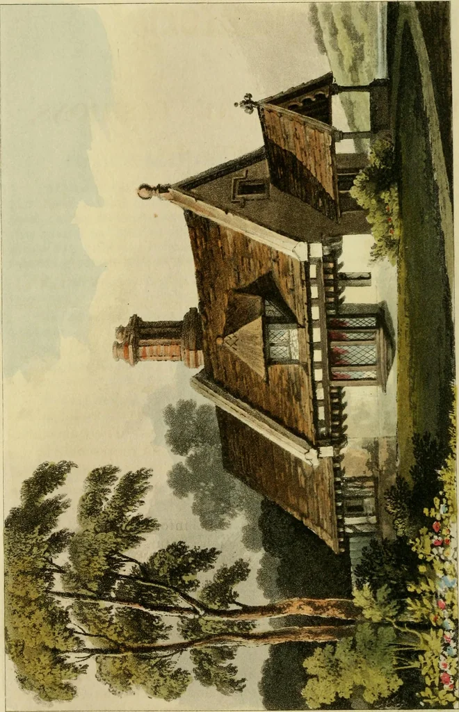 An illustration from The Repository of arts, literature, commerce, manufactures, fashions and politics, 1809, leaf 321