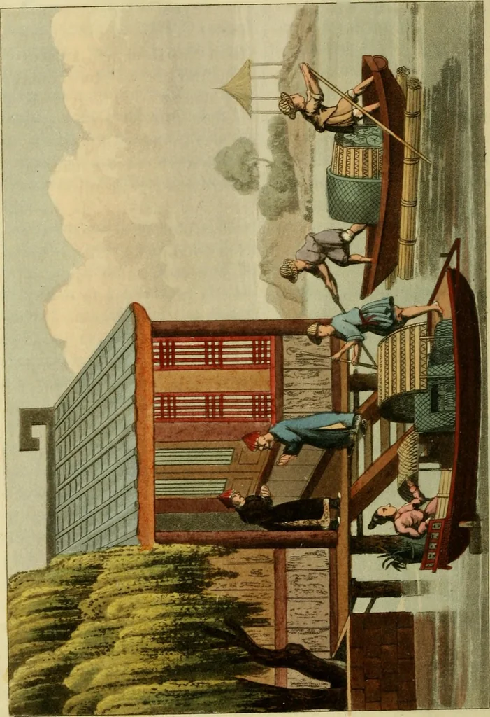 An illustration from The Repository of arts, literature, commerce, manufactures, fashions and politics, 1809, leaf 335
