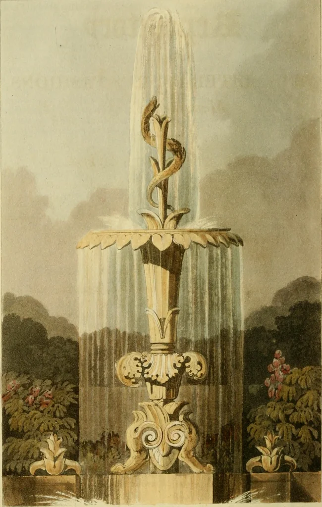 An illustration from The Repository of arts, literature, commerce, manufactures, fashions and politics, 1809, leaf 397