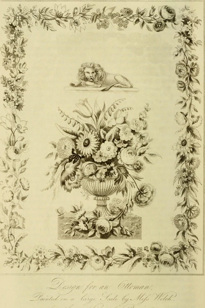 An illustration from The Repository of arts, literature, commerce, manufactures, fashions and politics, 1809, leaf 69