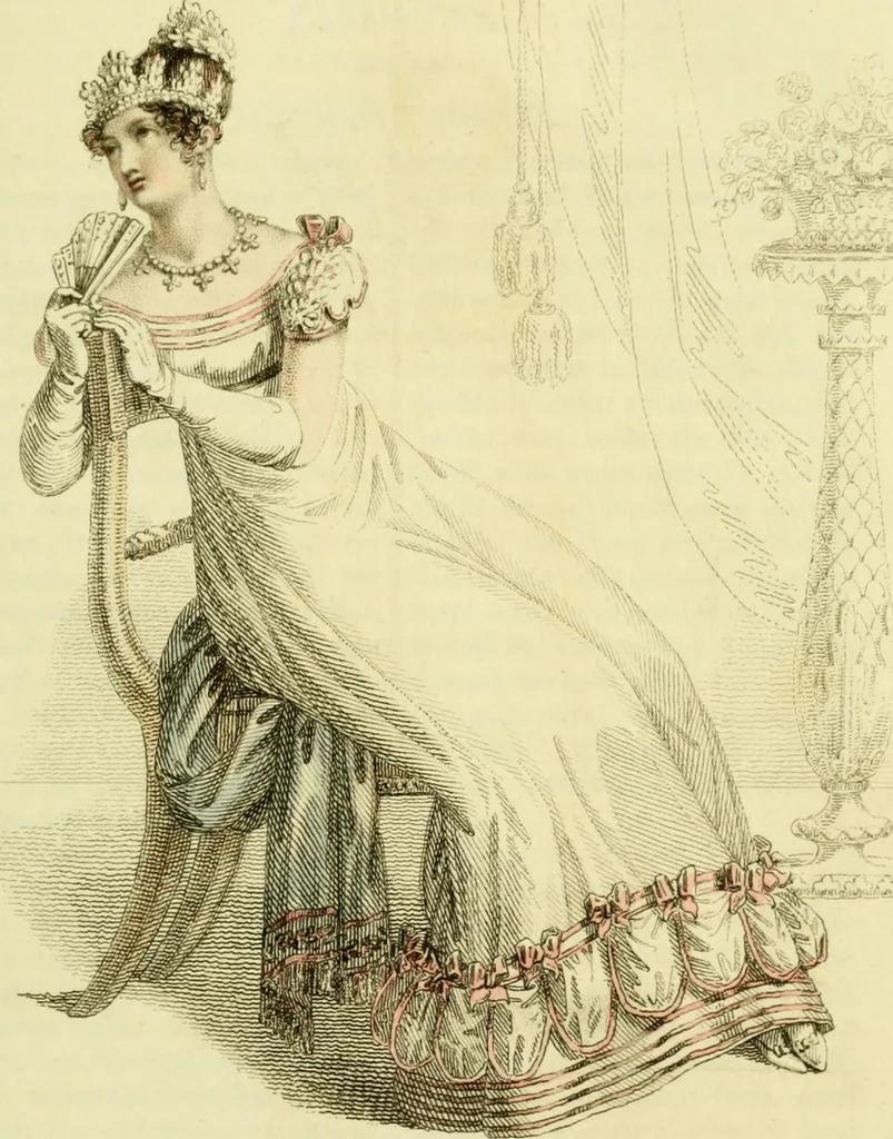 An illustration from The Repository of arts, literature, commerce, manufactures, fashions and politics, 1809, leaf 82