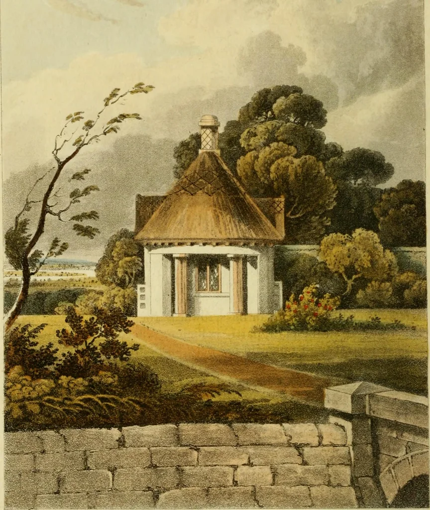 An illustration from The Repository of arts, literature, commerce, manufactures, fashions and politics, 1809, leaf 95