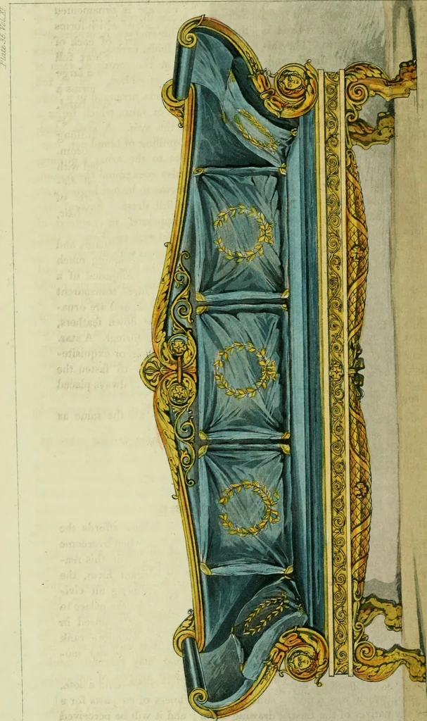 An illustration from The Repository of arts, literature, commerce, manufactures, fashions and politics, 1809, leaf 455