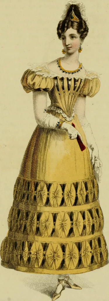 An illustration from The Repository of arts, literature, commerce, manufactures, fashions and politics, 1809, leaf 72