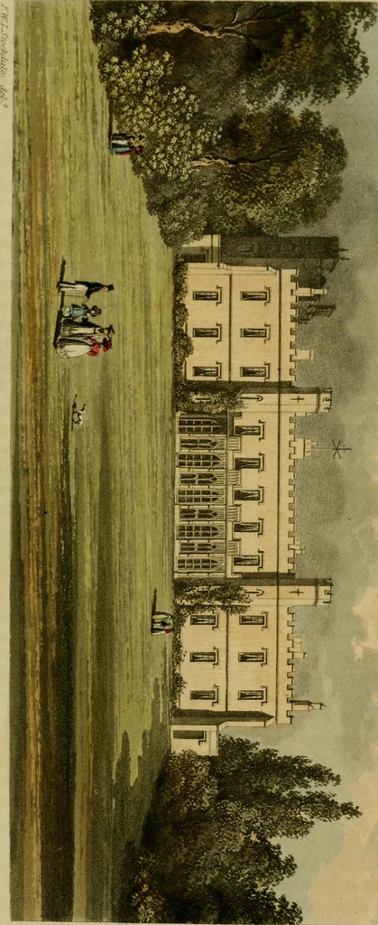 An illustration from The Repository of arts, literature, commerce, manufactures, fashions and politics, 1809, leaf 90