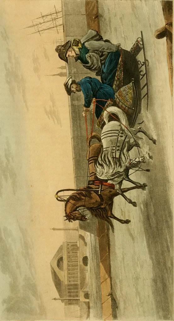 An illustration from The Repository of arts, literature, commerce, manufactures, fashions and politics, 1809, leaf 187
