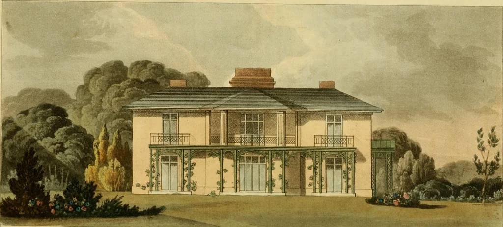 An illustration from The Repository of arts, literature, commerce, manufactures, fashions and politics, 1809, leaf 311