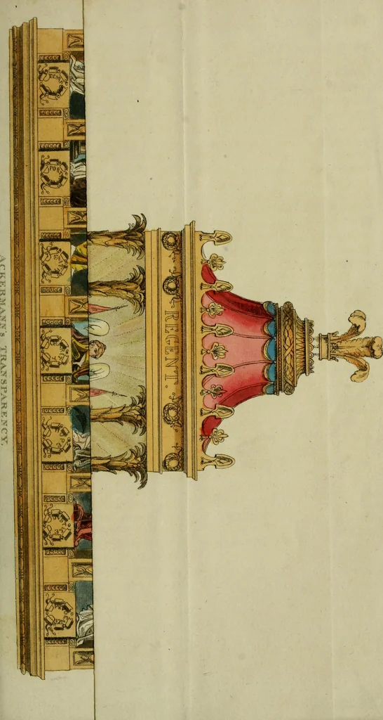 An illustration from The Repository of arts, literature, commerce, manufactures, fashions and politics, 1809, leaf 196