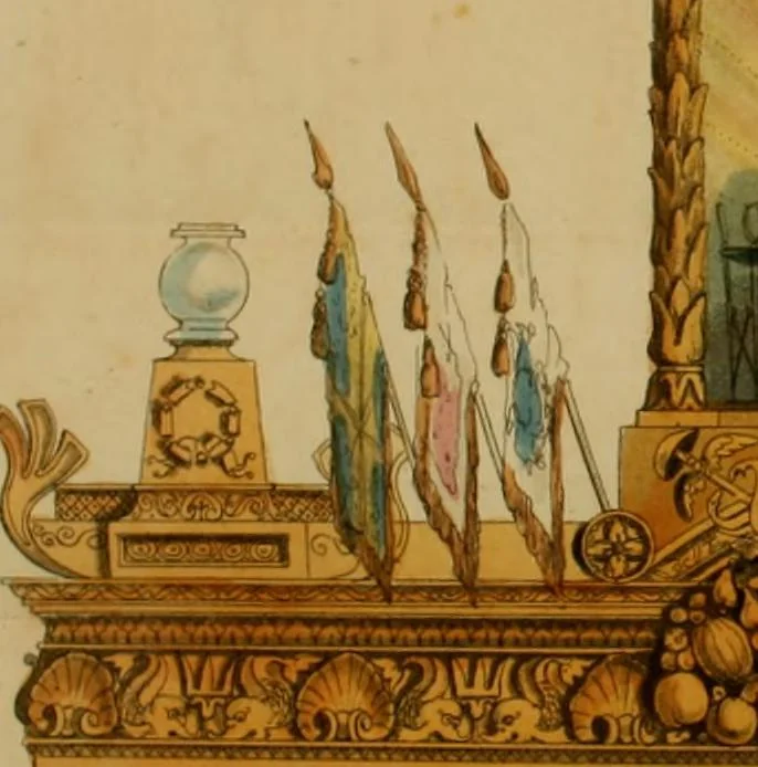 An illustration from The Repository of arts, literature, commerce, manufactures, fashions and politics, 1809, leaf 197
