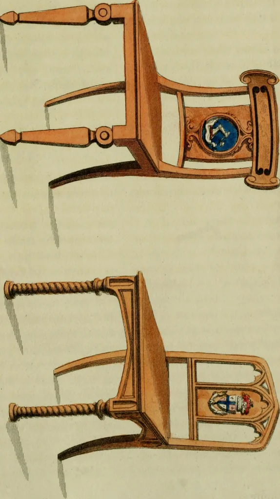 An illustration from The Repository of arts, literature, commerce, manufactures, fashions and politics, 1809, leaf 214