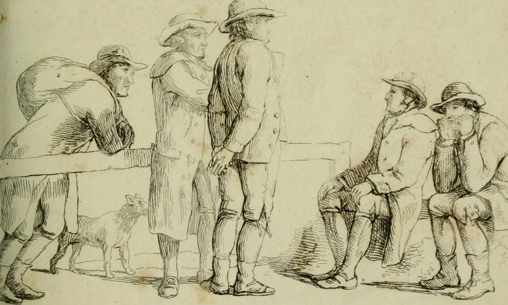 An illustration from The Repository of arts, literature, commerce, manufactures, fashions and politics, 1809, leaf 76
