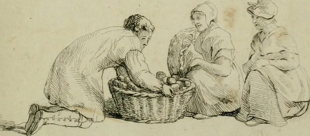 An illustration from The Repository of arts, literature, commerce, manufactures, fashions and politics, 1809, leaf 76