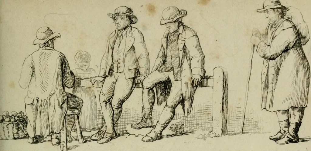 An illustration from The Repository of arts, literature, commerce, manufactures, fashions and politics, 1809, leaf 76