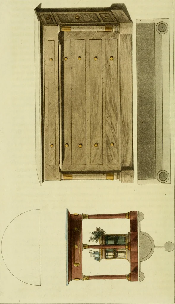An illustration from The Repository of arts, literature, commerce, manufactures, fashions and politics, 1809, leaf 301