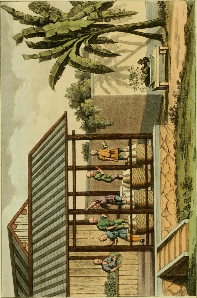 An illustration from The Repository of arts, literature, commerce, manufactures, fashions and politics, 1809, leaf 35