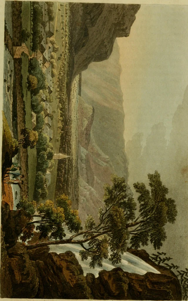 An illustration from The Repository of arts, literature, commerce, manufactures, fashions and politics, 1809, leaf 412
