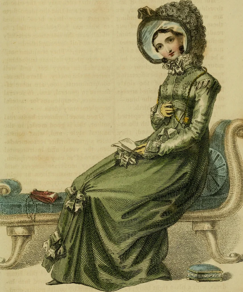 An illustration from The Repository of arts, literature, commerce, manufactures, fashions and politics, 1809, leaf 444