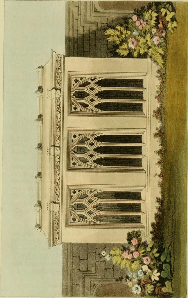 An illustration from The Repository of arts, literature, commerce, manufactures, fashions and politics, 1809, leaf 87