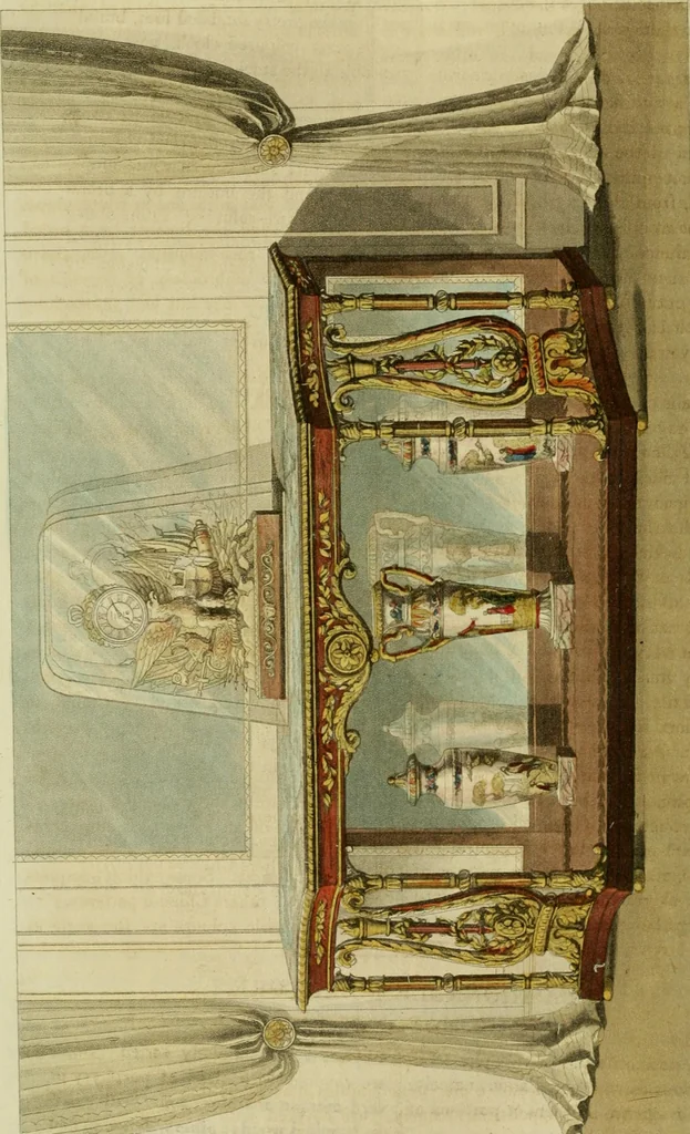 An illustration from The Repository of arts, literature, commerce, manufactures, fashions and politics, 1809, leaf 227