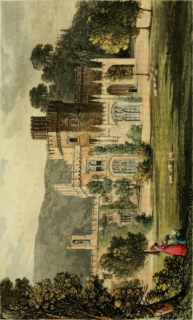 An illustration from The Repository of arts, literature, commerce, manufactures, fashions and politics, 1809, leaf 319
