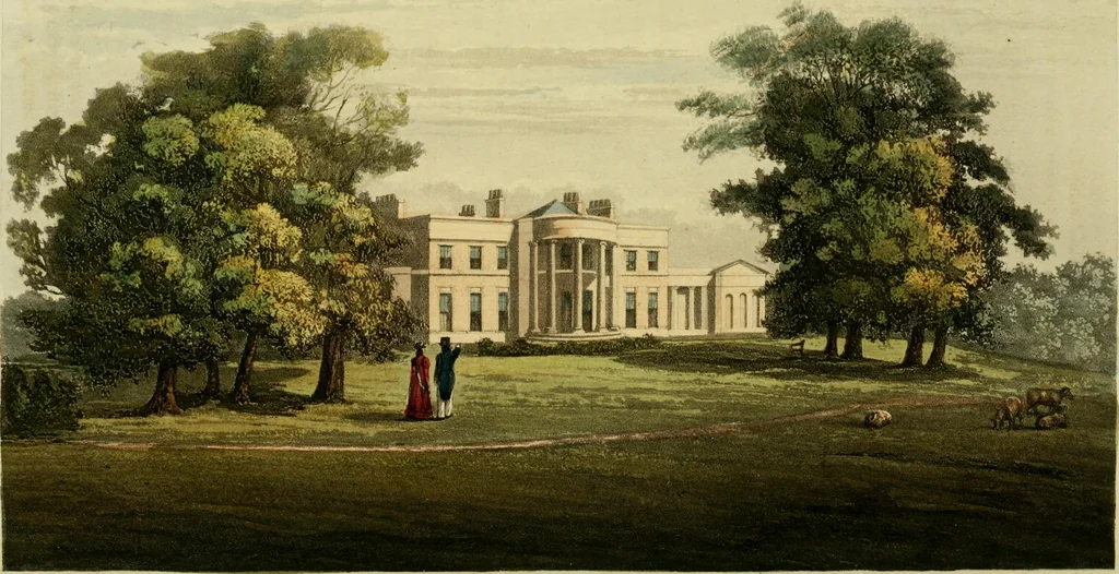 An illustration from The Repository of arts, literature, commerce, manufactures, fashions and politics, 1809, leaf 395