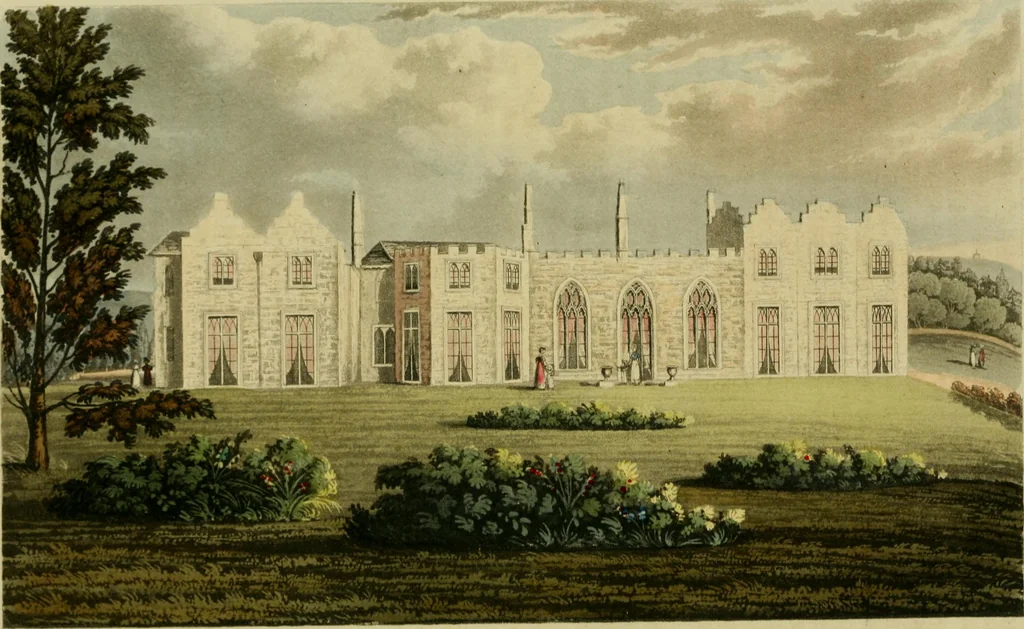 An illustration from The Repository of arts, literature, commerce, manufactures, fashions and politics, 1809, leaf 90