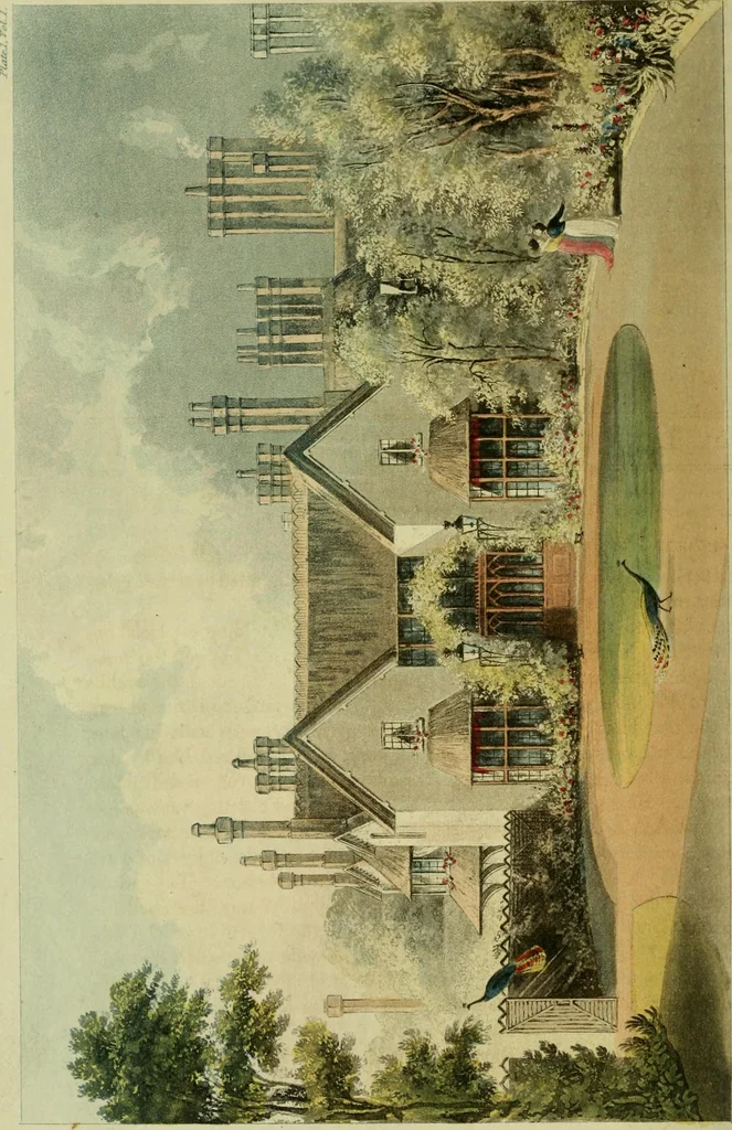 An illustration from The Repository of arts, literature, commerce, manufactures, fashions and politics, 1809, leaf 11