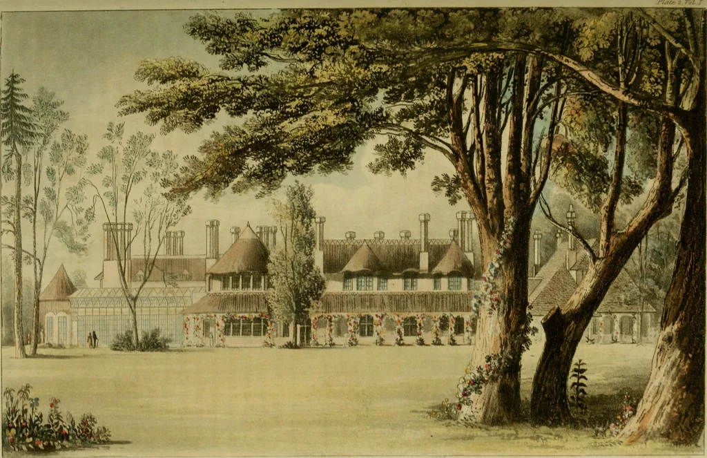 An illustration from The Repository of arts, literature, commerce, manufactures, fashions and politics, 1809, leaf 14