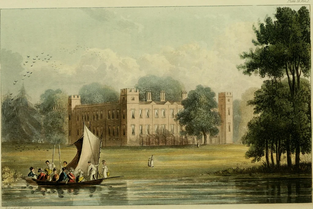 An illustration from The Repository of arts, literature, commerce, manufactures, fashions and politics, 1809, leaf 317