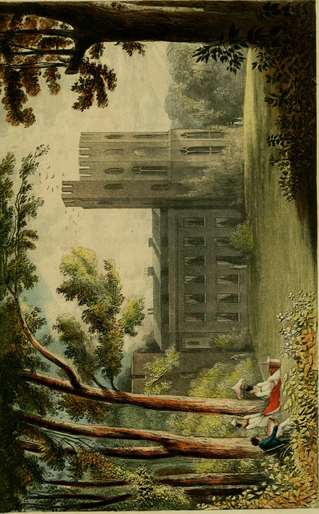 An illustration from The Repository of arts, literature, commerce, manufactures, fashions and politics, 1809, leaf 90