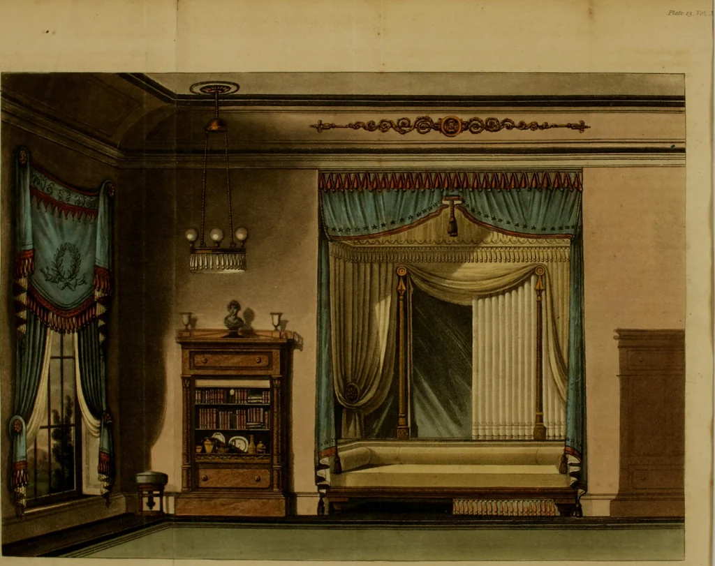 An illustration from The Repository of arts, literature, commerce, manufactures, fashions and politics, 1809, leaf 357