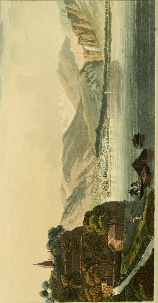 An illustration from The Repository of arts, literature, commerce, manufactures, fashions and politics, 1809, leaf 111