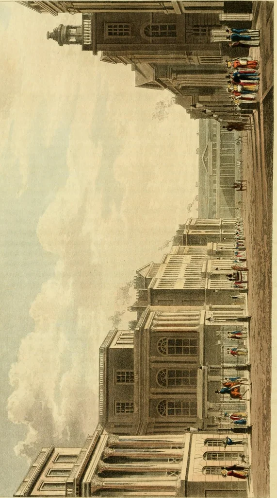 An illustration from The Repository of arts, literature, commerce, manufactures, fashions and politics, 1809, leaf 241
