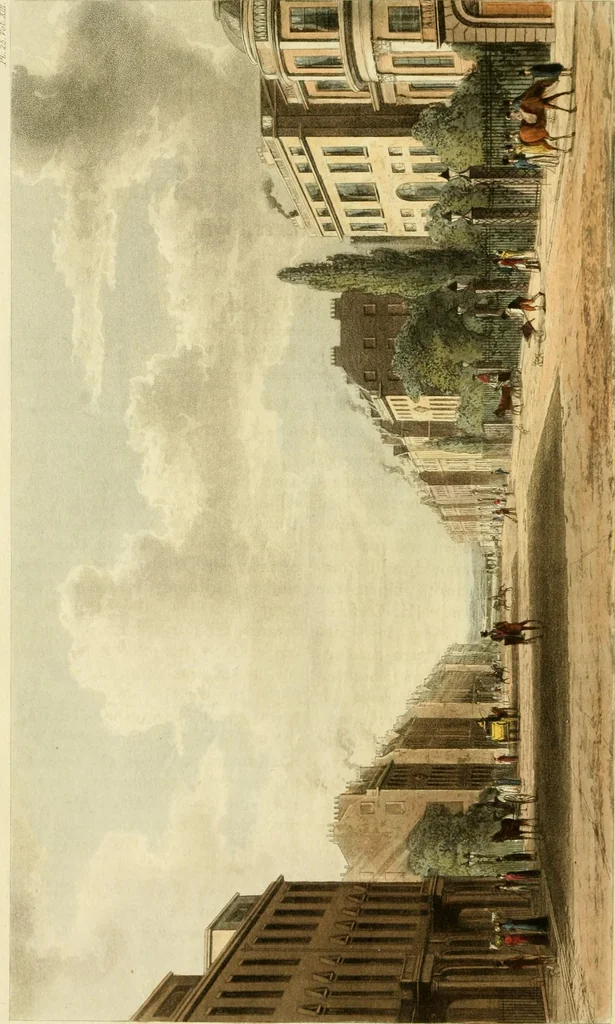 An illustration from The Repository of arts, literature, commerce, manufactures, fashions and politics, 1809, leaf 317