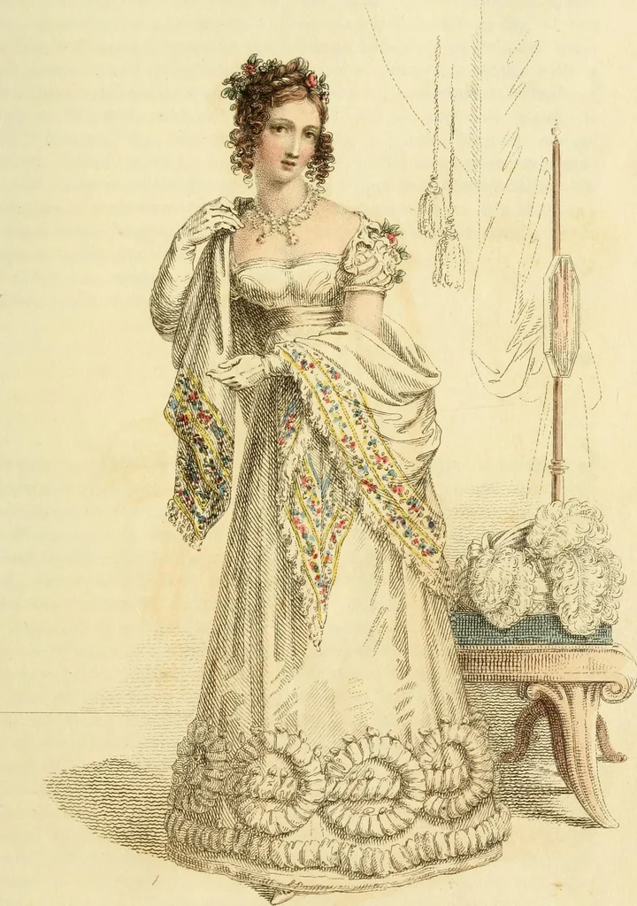 An illustration from The Repository of arts, literature, commerce, manufactures, fashions and politics, 1809, leaf 68