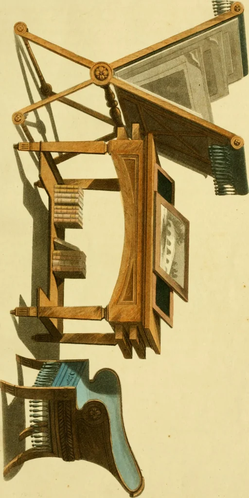 An illustration from The Repository of arts, literature, commerce, manufactures, fashions and politics, 1809, leaf 64