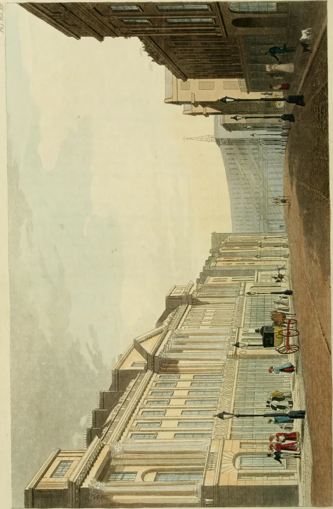 An illustration from The Repository of arts, literature, commerce, manufactures, fashions and politics, 1809, leaf 11