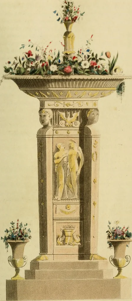 An illustration from The Repository of arts, literature, commerce, manufactures, fashions and politics, 1809, leaf 140
