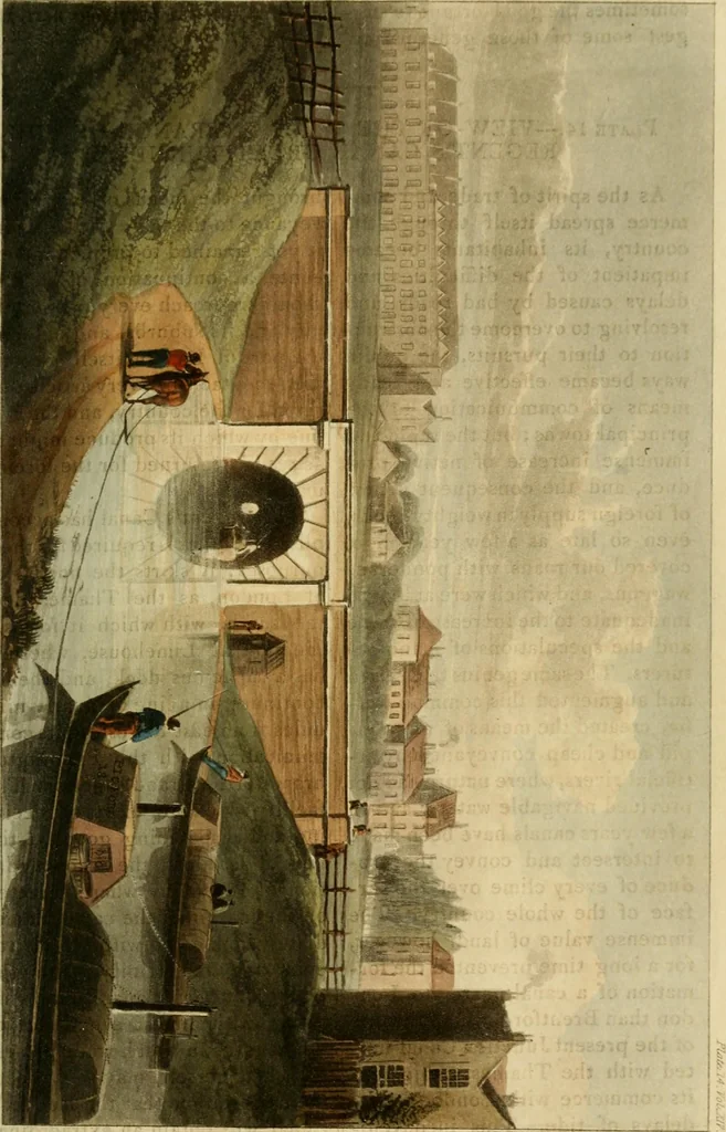 An illustration from The Repository of arts, literature, commerce, manufactures, fashions and politics, 1809, leaf 208