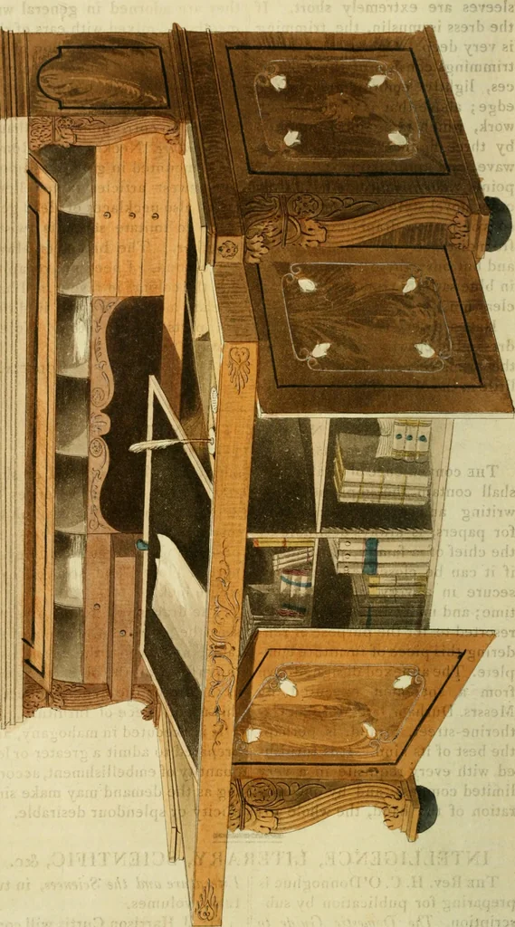 An illustration from The Repository of arts, literature, commerce, manufactures, fashions and politics, 1809, leaf 231